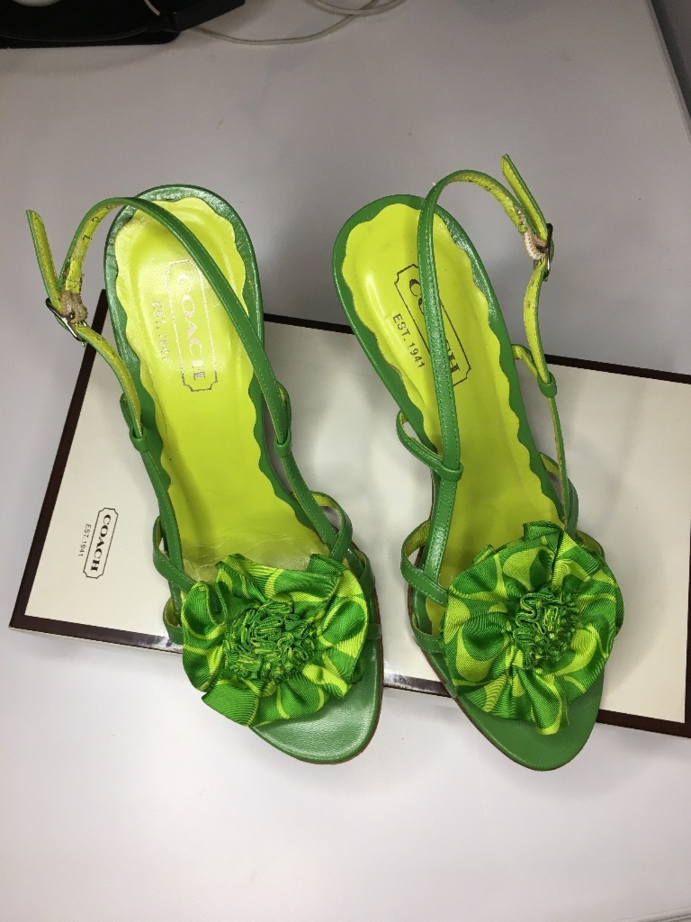 Coach Strappy Heel